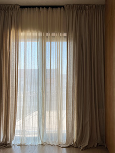 Draperii din panză topită Mariuca